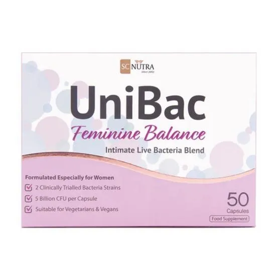 SC Nutra UniBac Feminine Balance Capsules