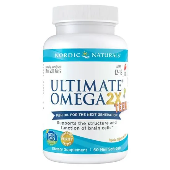 Nordic Naturals Ultimate Omega 2x Teen Mini Softgels