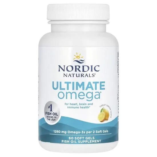 Nordic Naturals Ultimate Omega 1280mg Lemon