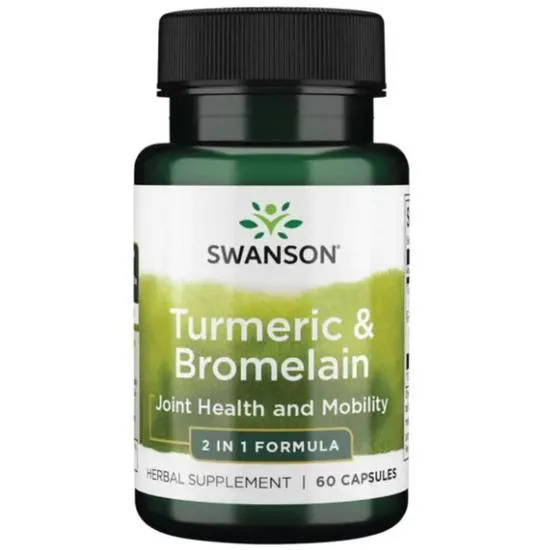 Swanson Turmeric & Bromelain Capsules