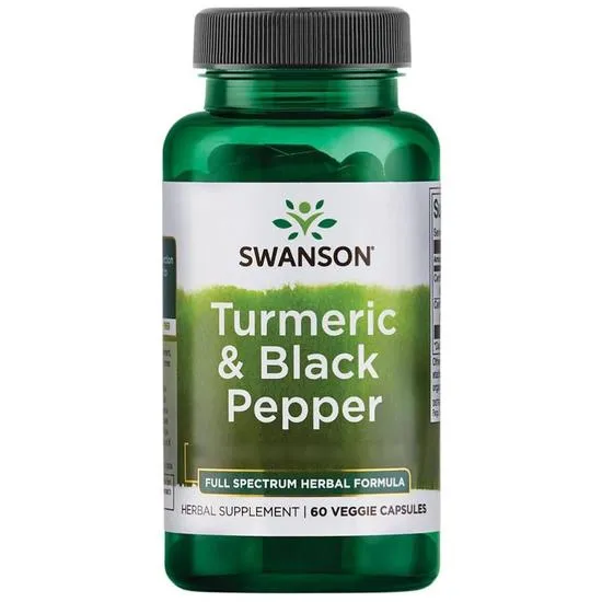 Swanson Turmeric & Black Pepper Capsules