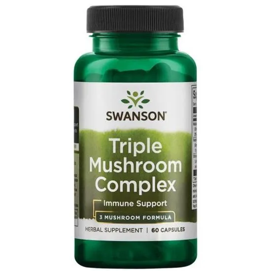 Swanson Triple Mushroom Complex Capsules