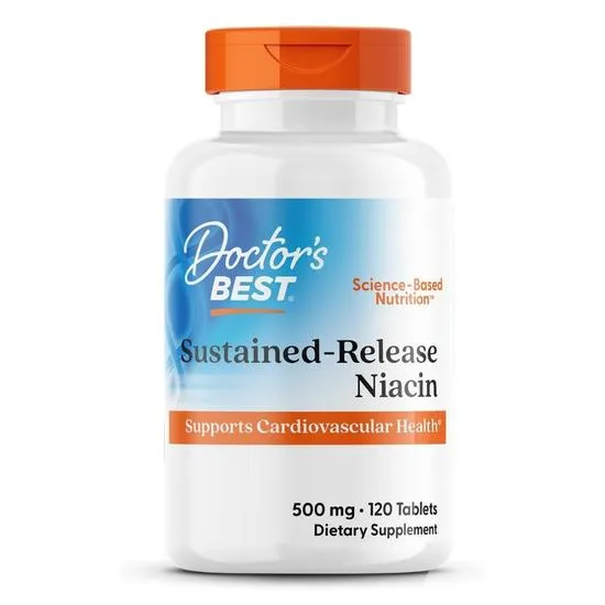 Doctor's Best Time-release Niacin With niaXtend