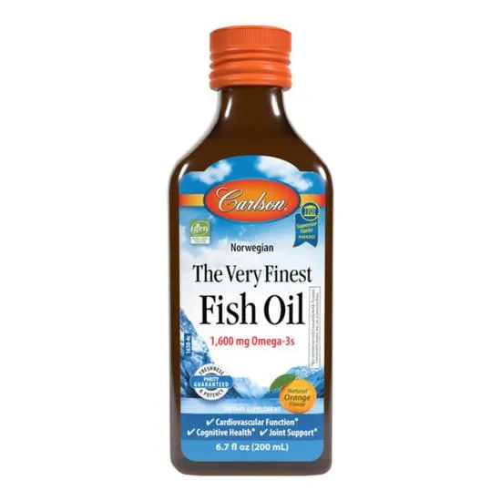 Carlson Labs The Very Finest Fish Oil Natural Orange