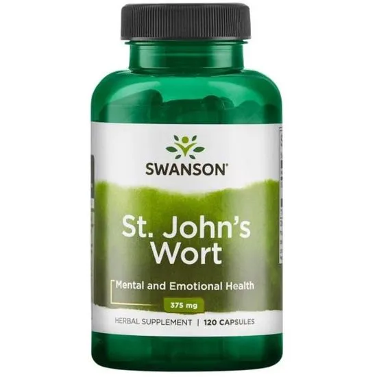 Swanson St. John's Wort Capsules 375Mg - 120 Capsules
