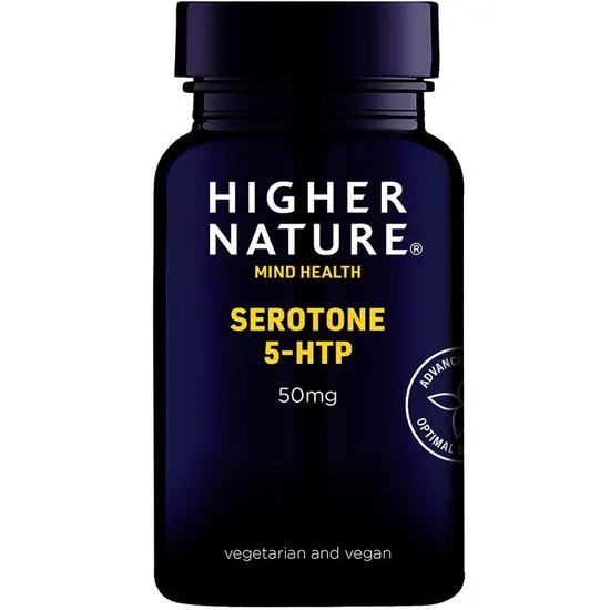 Higher Nature Serotone 5-HTP 50mg Vegetable Capsules