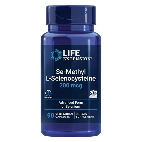 Life Extension Se-Methyl L-Selenocysteine 200mcg