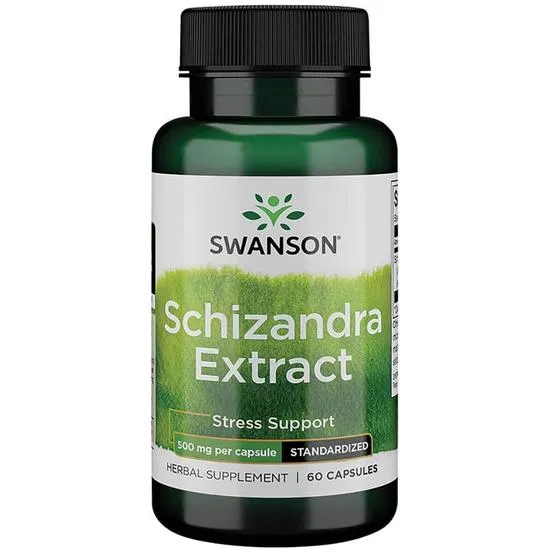 Swanson Schizandra Extract 500mg Capsules