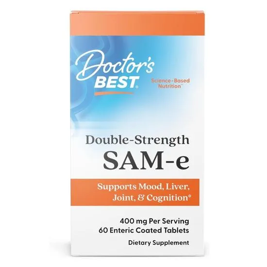 Doctor's Best SAM-e 400mg Double-Strength