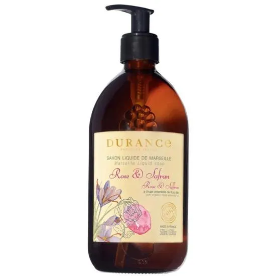 Durance Rose & Saffron Liquid Marseille Soap