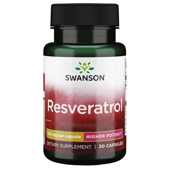 Swanson Resveratrol 250mg Capsules