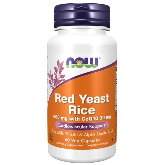 NOW Foods Red Yeast Rice With CoQ10 600mg