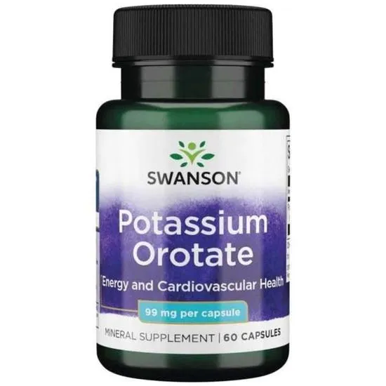 Swanson Potassium Orotate Capsules