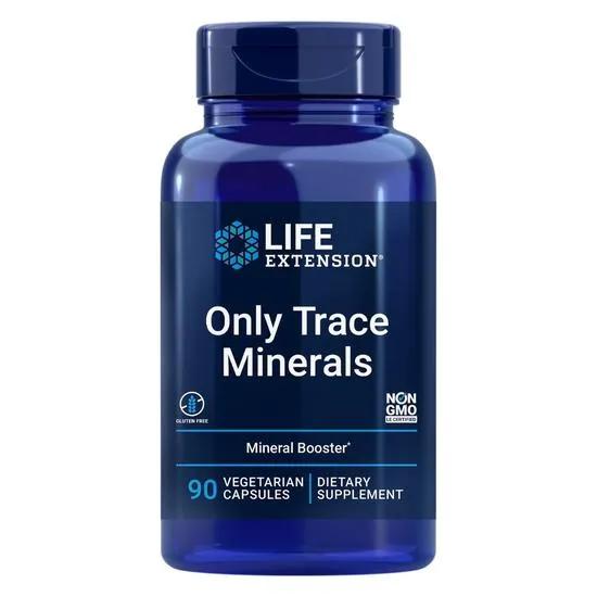 Life Extension Only Trace Minerals Vegicaps