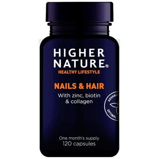 Higher Nature Nails & Hair Vegetable Capsules