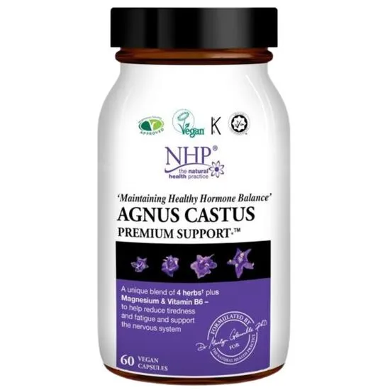 Natural Health Practice NHP Premium Agnus Castus Support Capsules