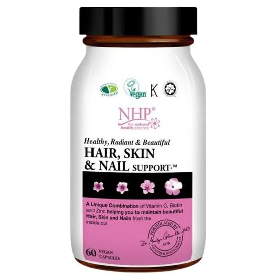 Natural Health Practice NHP Hair, Skin, Nails Support Capsules