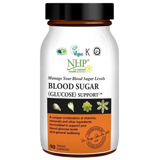 Natural Health Practice NHP Blood Sugar Glucose Support Capsules