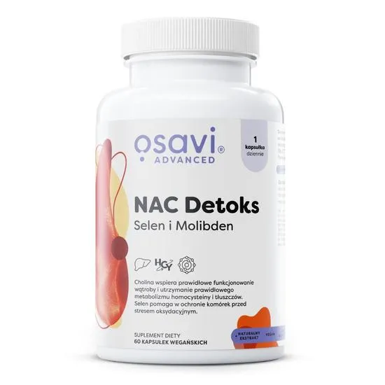 Osavi NAC Detox Selenium & Molybdenum Capsules