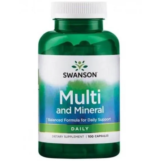 Swanson Multi & Mineral Capsules