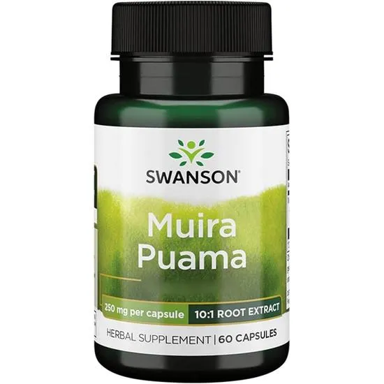 Swanson Muira Puama 250mg 10: Capsules