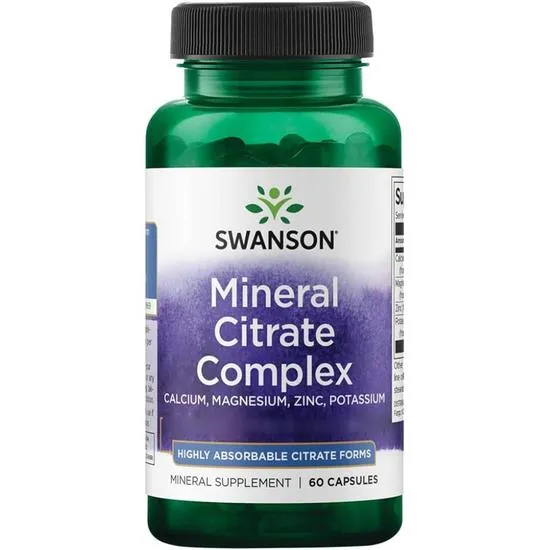 Swanson Mineral Citrate Complex Capsules