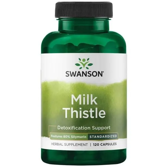 Swanson Milk Thistle Standardised 250mg Capsules