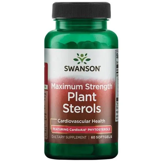 Swanson Maximum Strength Plant Sterols CardioAid Capsules