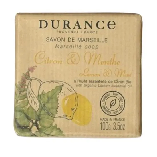 Durance Marseille Soap Lemon & Mint