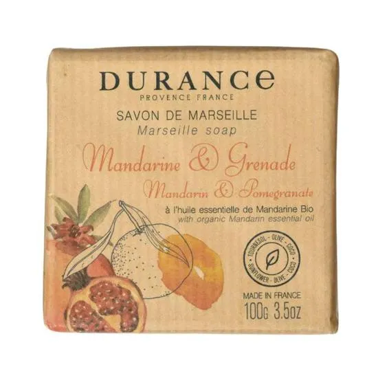 Durance Mandarin & Pomegranate Marseille Soap