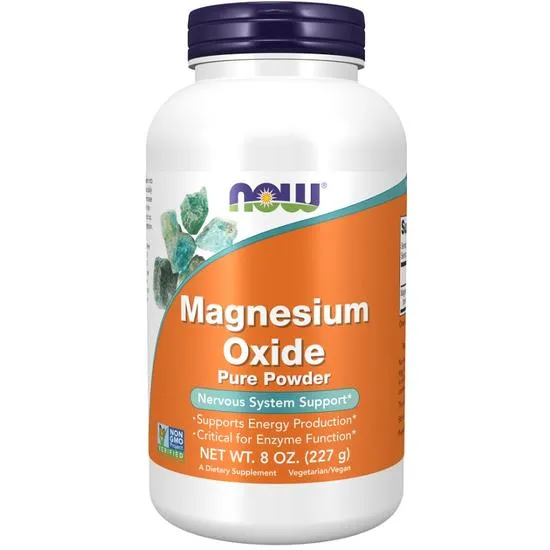 NOW Foods Magnesium Oxide Pure Powder