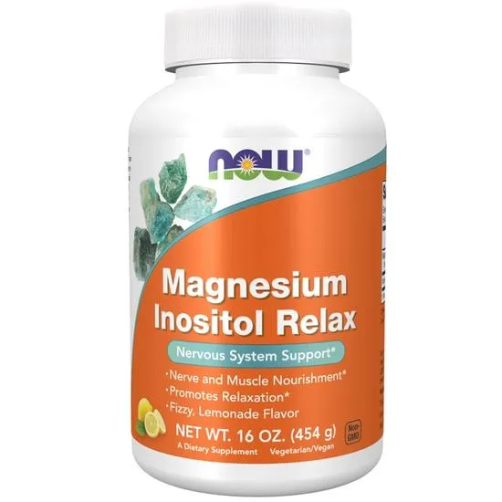 Now Foods Magnesium Inositol Relax Powder 454G