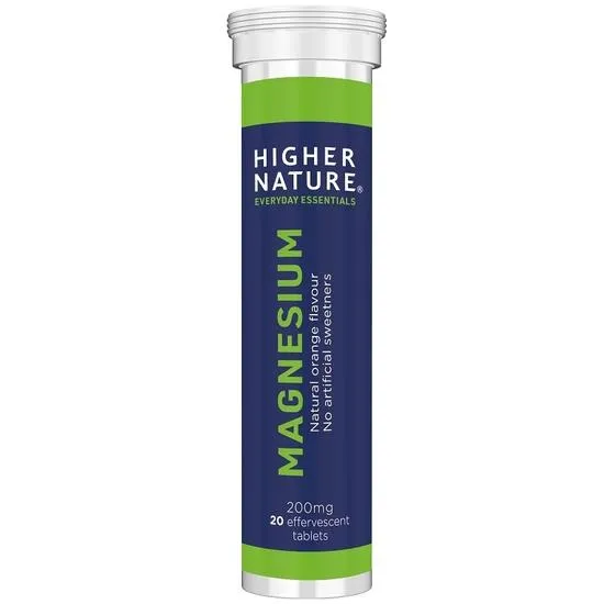Higher Nature Magnesium Effervescent Tablets