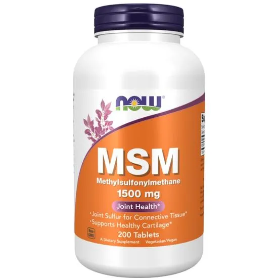 NOW Foods MSM Methylsulphonylmethane 1500mg
