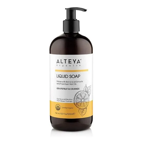 Alteya Organics Liquid Soap Grapefruit & Orange