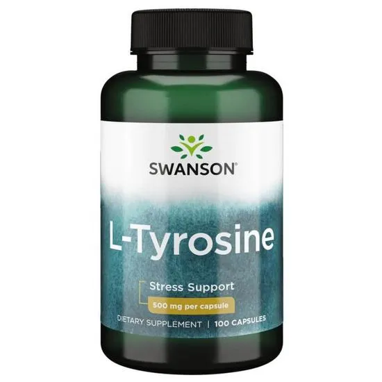 Swanson L-Tyrosine 500mg Capsules