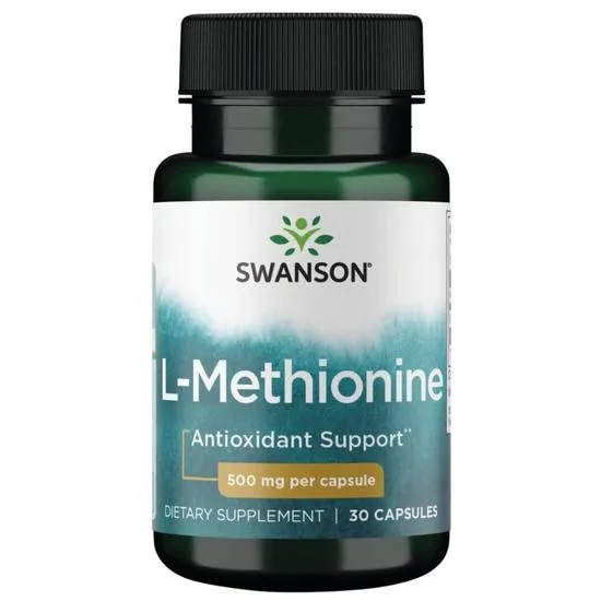 Swanson L-Methionine 500mg Capsules