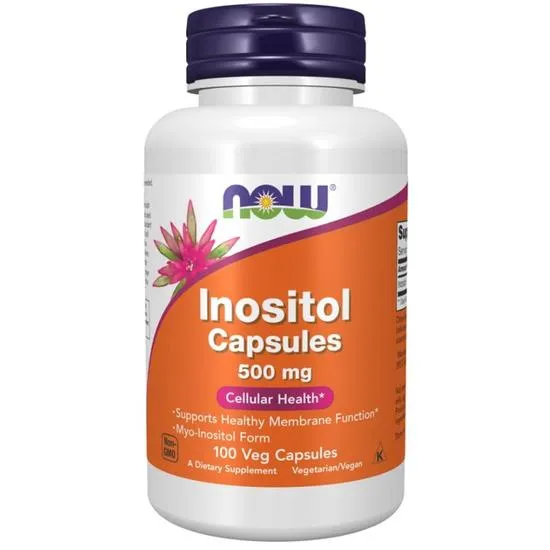 NOW Foods Inositol 500mg Capsules