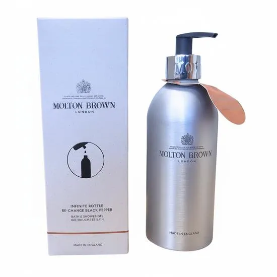 Molton Brown Infinite Bottle Re-Charge Black Pepper Bath & Shower Gel