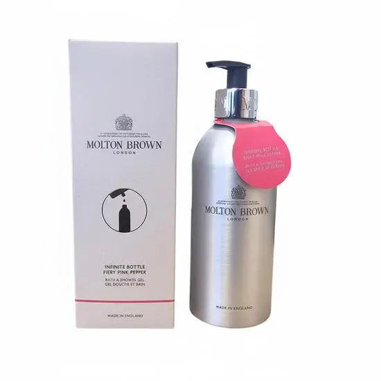 Molton Brown Infinite Bottle Fiery Pink Pepper Bath & Shower Gel