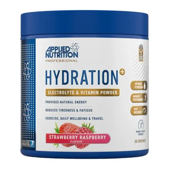Applied Nutrition Hydration+ Strawberry Raspberry Powder