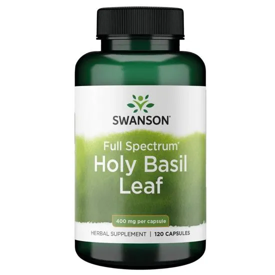 Swanson Holy Basil Leaf Capsules