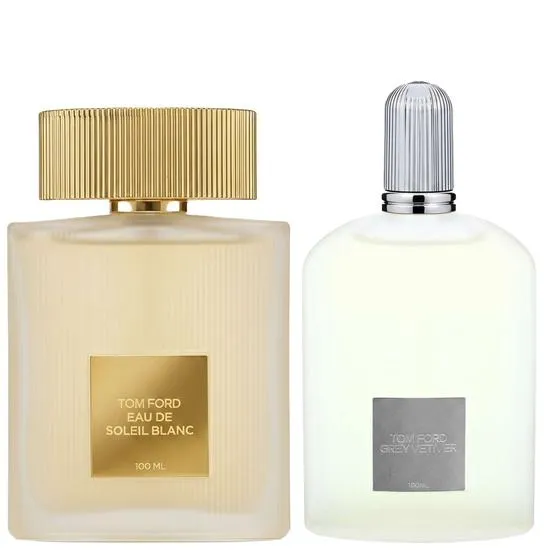 Tom Ford His & Hers Duo Eau De Soleil Blanc& Grey Vetiver