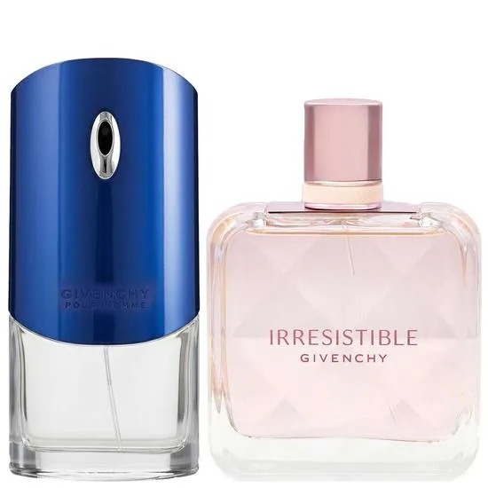 GIVENCHY His & Hers Duo Blue Label Pour Homme & Irresistible