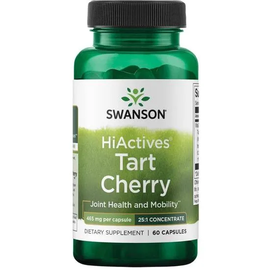 Swanson HiActives Tart Cherry 465mg Capsules