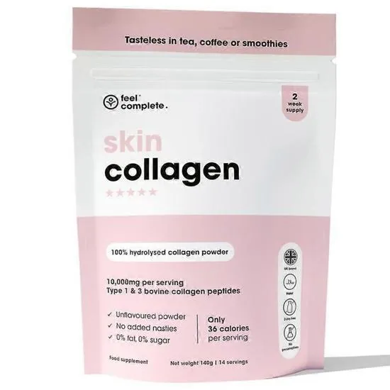 Feel Complete Grass Fed Skin Collagen Powder
