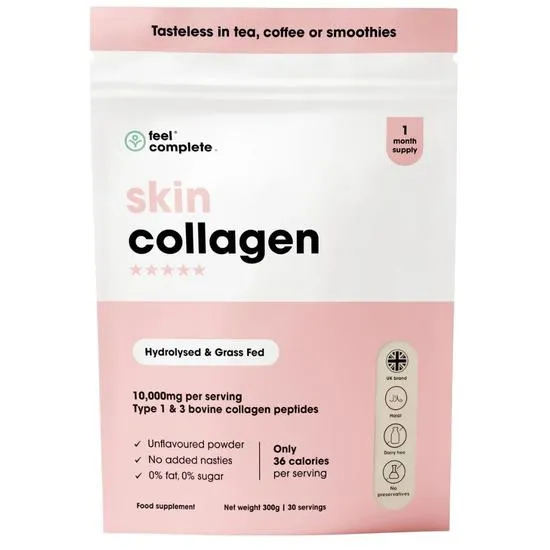 Feel Complete Grass Fed Skin Collagen Powder 300G