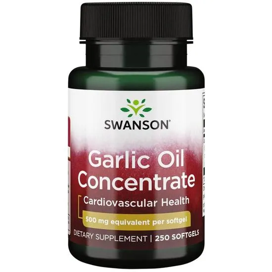 Swanson Garlic Oil Concentrate 500mg