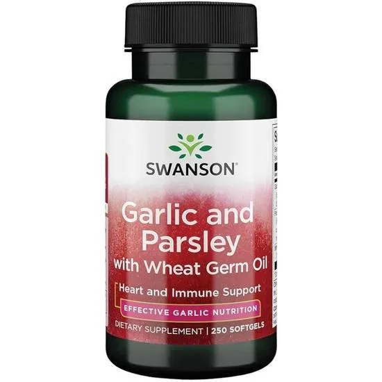 Swanson Garlic & Parsley With Wheat Germ Oil