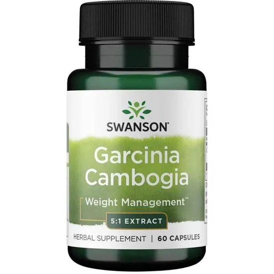 Swanson Garcinia Cambogia 5:1 Extract 80mg Capsules